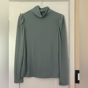 Ann Taylor Light Green Turtleneck Sweater